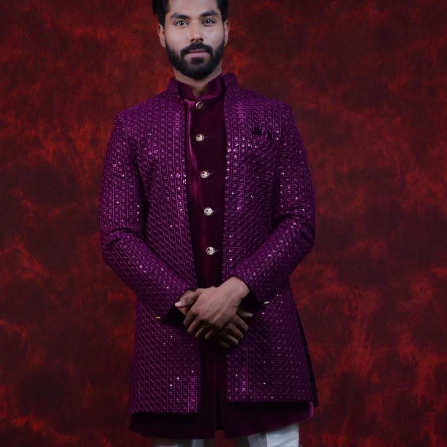 Saffron Festive Panjabi
